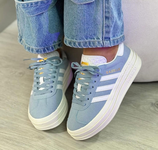 Adidas Gazelle plataforma